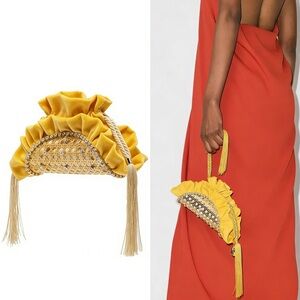 Rosantica Taco Crystal-embellished Mini Clutch Bag